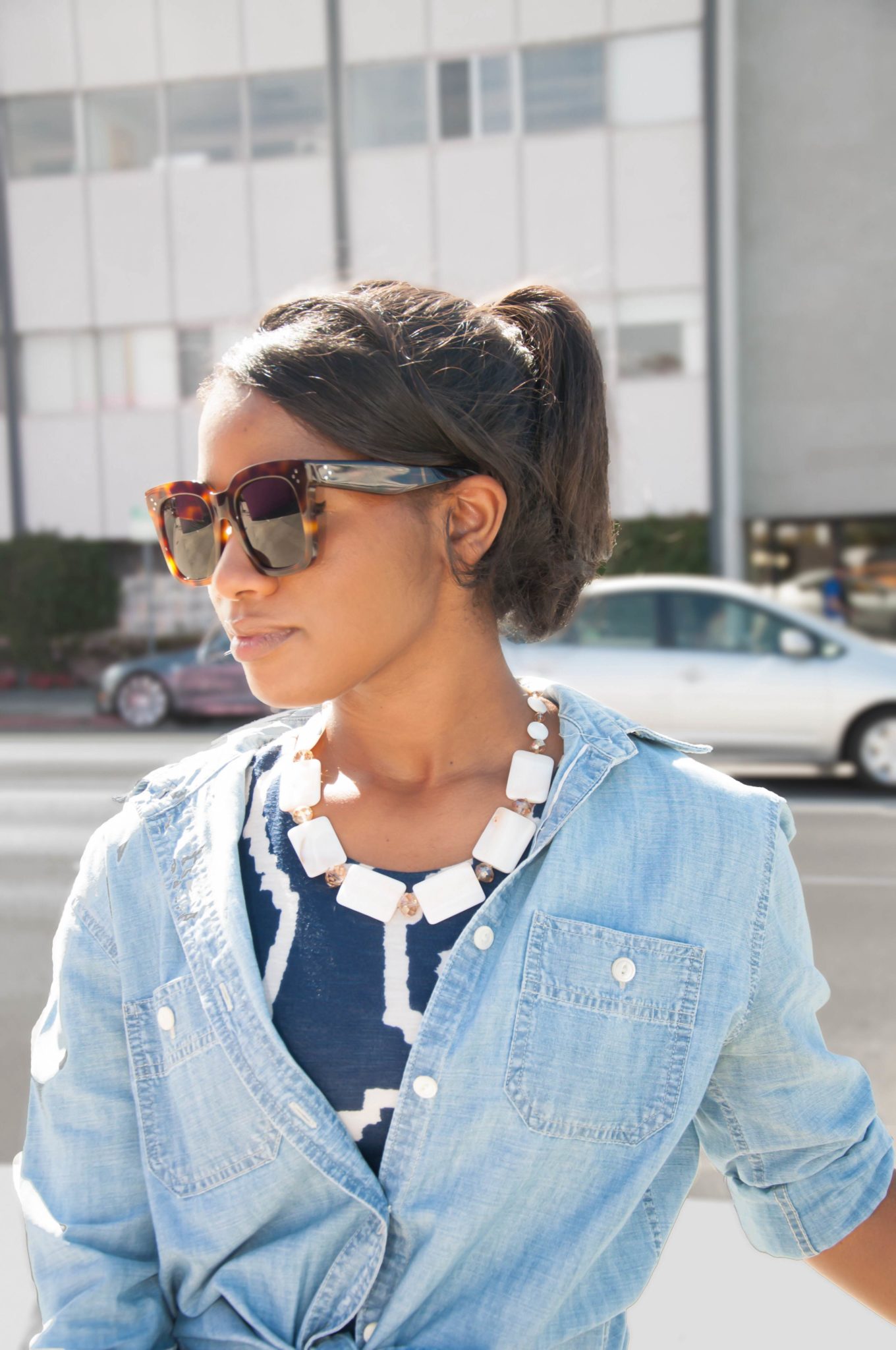 Covet and Adorn Necklace via Downtown Demure