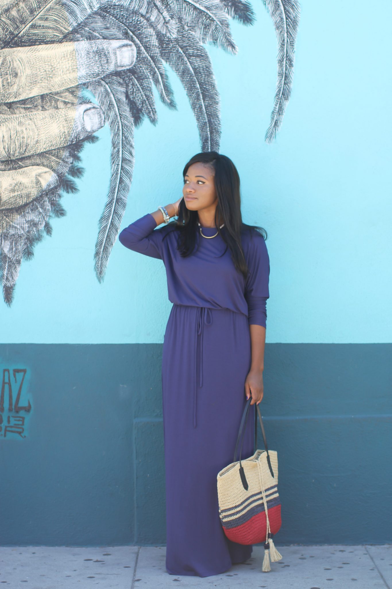 Downtown Demure in Mode-sty Maxi