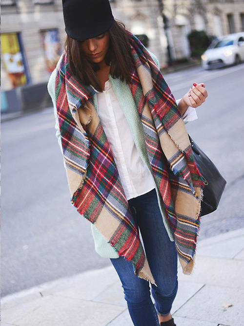 Choies Blanket Scarf - Downtown Demure Modest Fashion Gift Guide