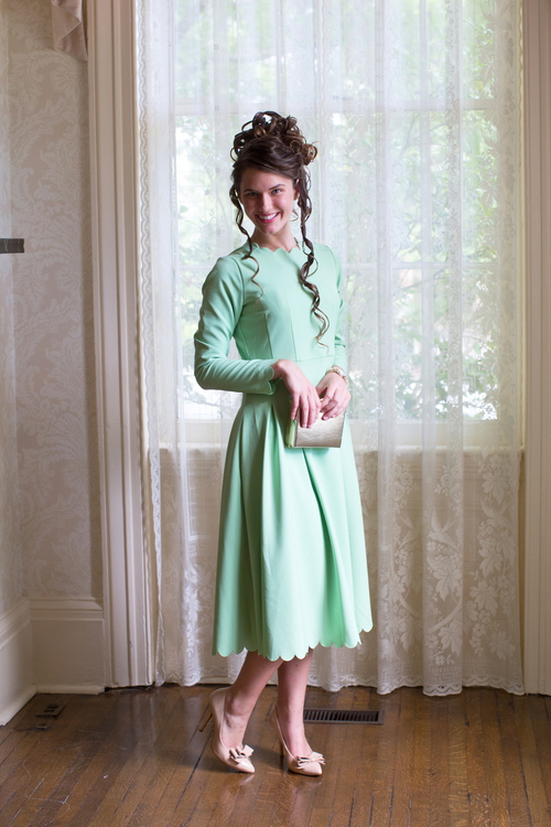 Easter Dress Round-Up on Downtown Demure - Dainty Jewell's Dress 3